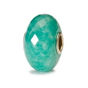 Trollbeads Jewelry, Amazonite Gemstone Charm, 1 Count