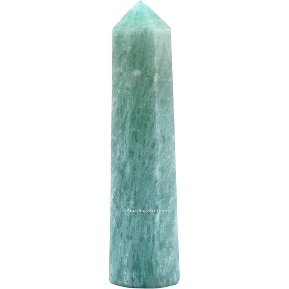 Amazonite Crystal Tower Obelisk Point (3" to 4" INCH)