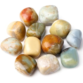 Amazonite Crystals Healing Crystal Stones Set Natural Crystals Bulk Irregular Stones 0.45 lbs