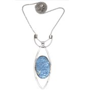 Amazonite Gemstone Mothers Day Handmade Jewelry Necklace 20 in