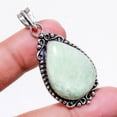 thumbnail image 1 of Amazonite Pear Shape Gemstone Handmade Fashion Gift Pendant Jewelry 2.10" SA 646, 1 of 2