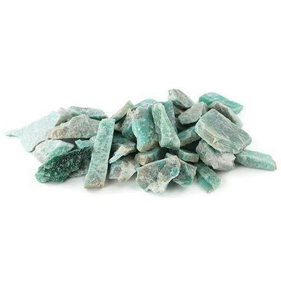 Amazonite Untumbled Rough Gemstones - 1 Pound