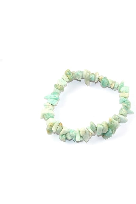 Amazonite chips Bracelet For Unisex,For Daily Wear Gift Items