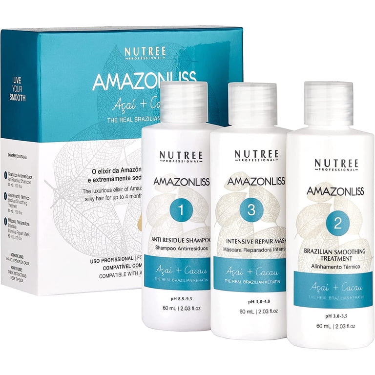Amazonliss Keratin Hair Treatment Set 2.03 fl.oz - Shampoo