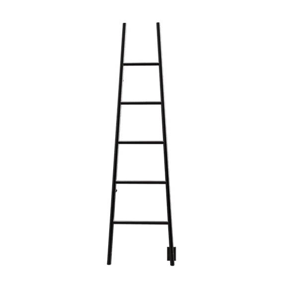 Amba ASO Jeeves Heated 75" Towel Warmer Rack Ladder with 5 Bars, Oil Rubbed Bronze