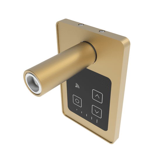 Amba ATW-TDHC-SB Touch Digital Heat Controller - Satin Brass Finish