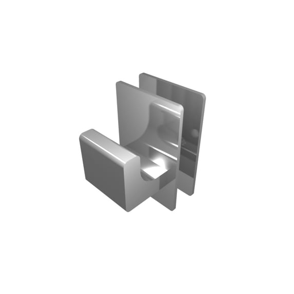 Amba AV-BHP Vega Bathrobe Hanger, Polished Finish