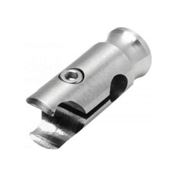 Amba Aa-Bh Antus Single Hook Robe Hanger For Use - Brushed