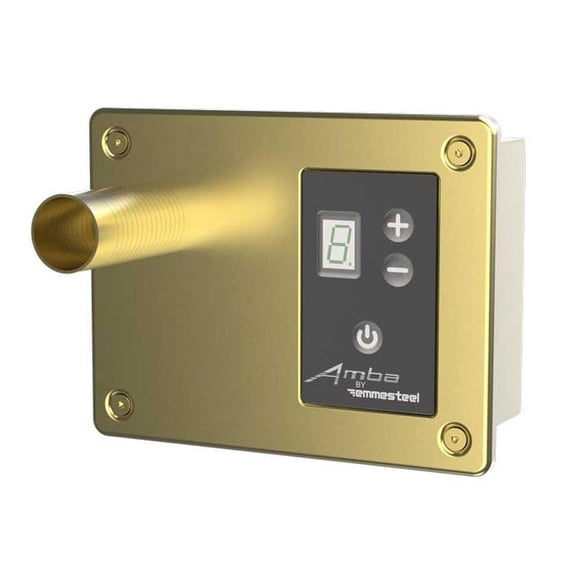 Amba Atw-Dhc Towel Warmer Digital Led Heat Controller Interface - Brass
