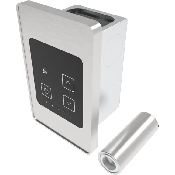 Amba ATW-TDHCR-B Remote Touch Digital Heat Controller For Towel Warmers From The Sirio,