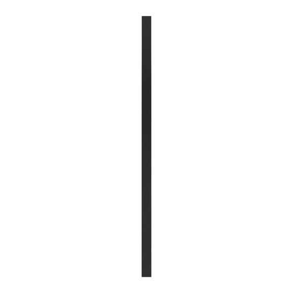 Amba i40SQ.MB Modello I 39-3/8"W X 1-1/2"H 115V Single Square Bar Stainless Steel Towel