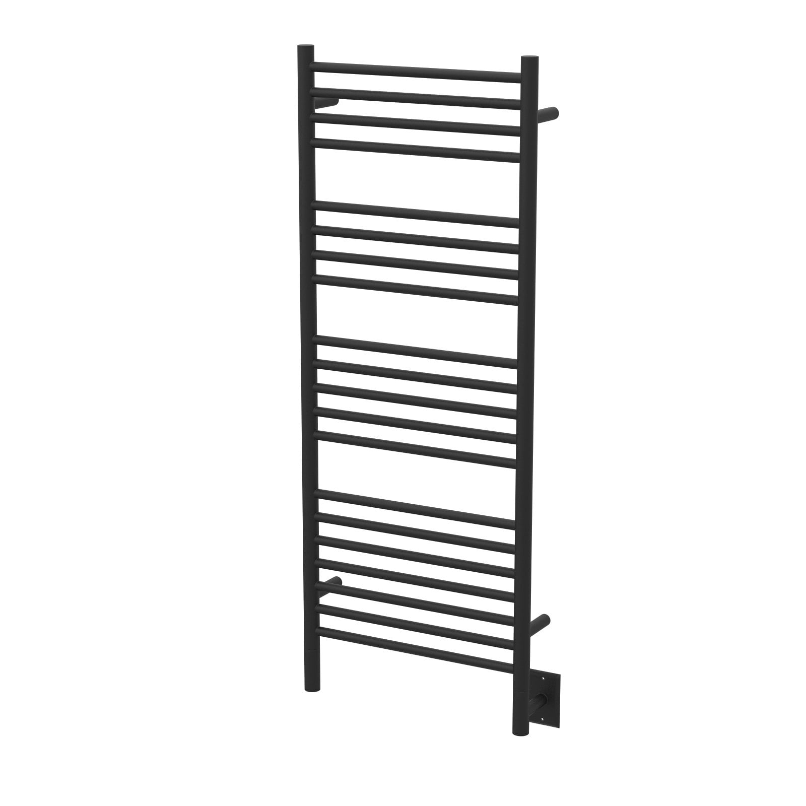 Matte Black Stainless Steel Wall Mounted Electric Towel Warmer