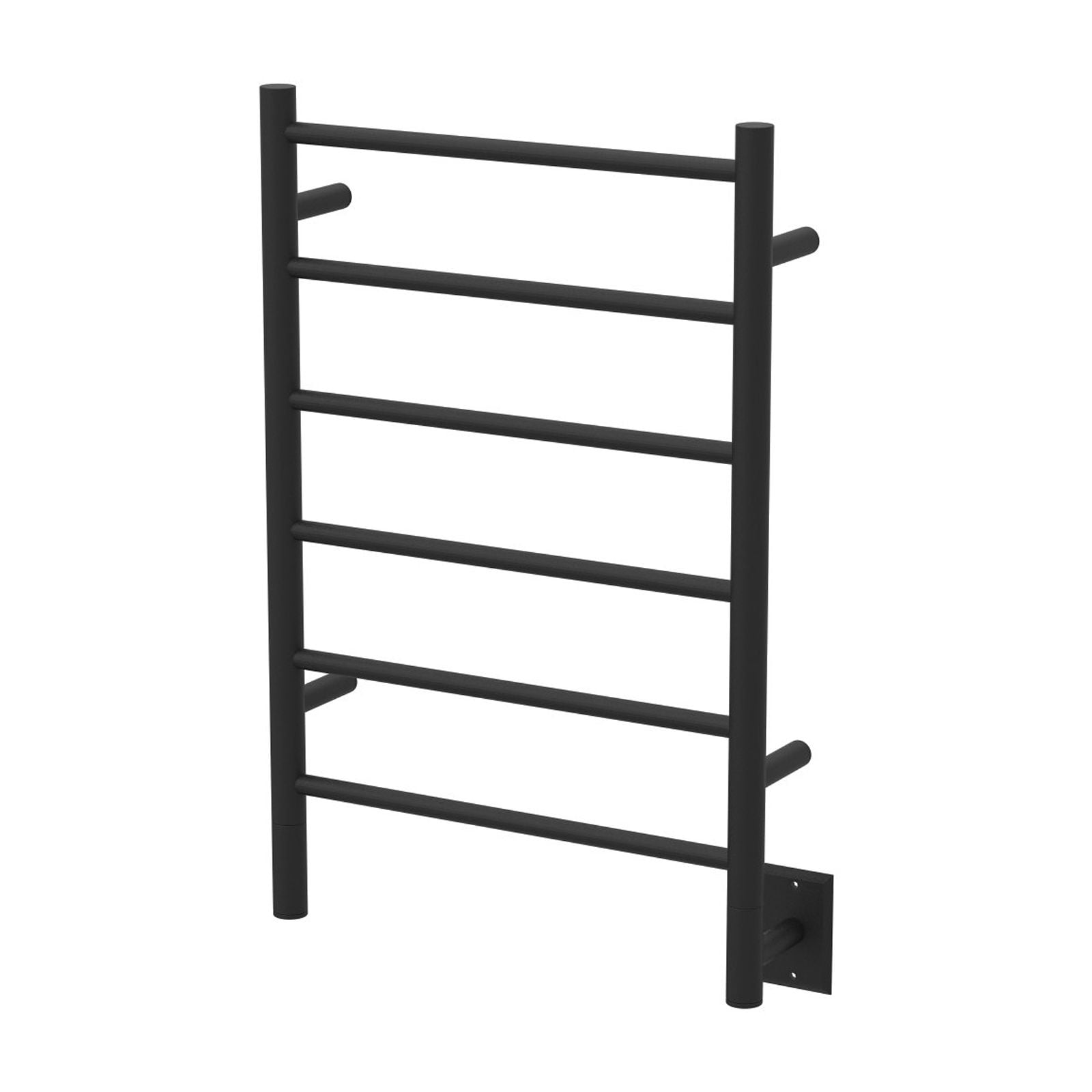 Modern Matte Black Stainless Steel Wall Mounted Electric Towel Warmer