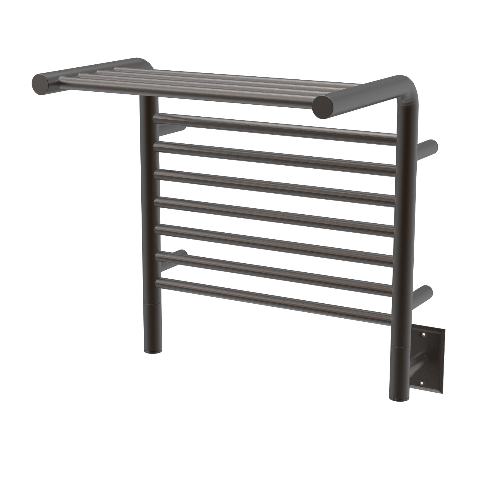 Oil Rubbed Bronze Wall Mounted Heated Towel Shelf