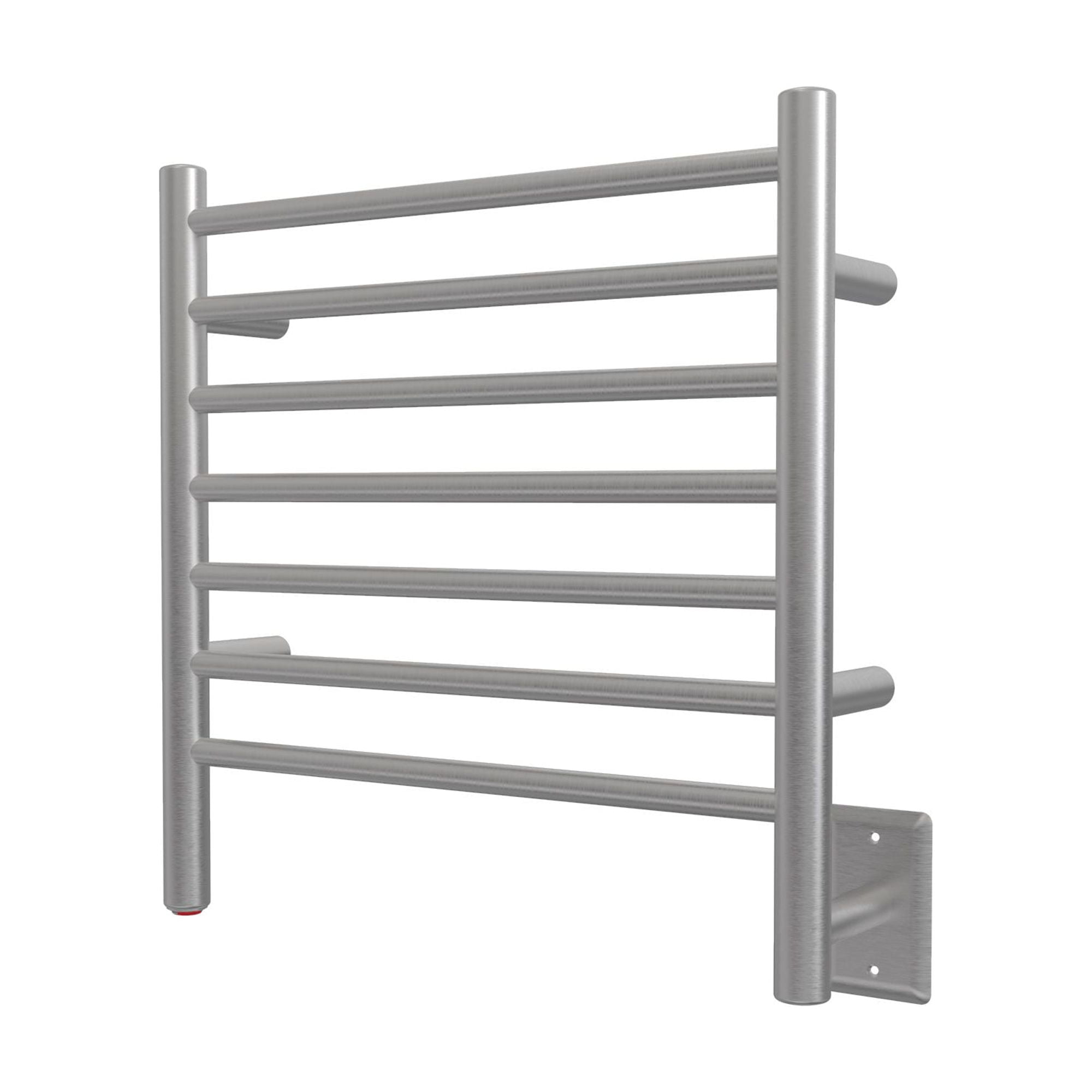 Radiant Small Brushed Stainless Steel Wall-Mounted Towel Warmer