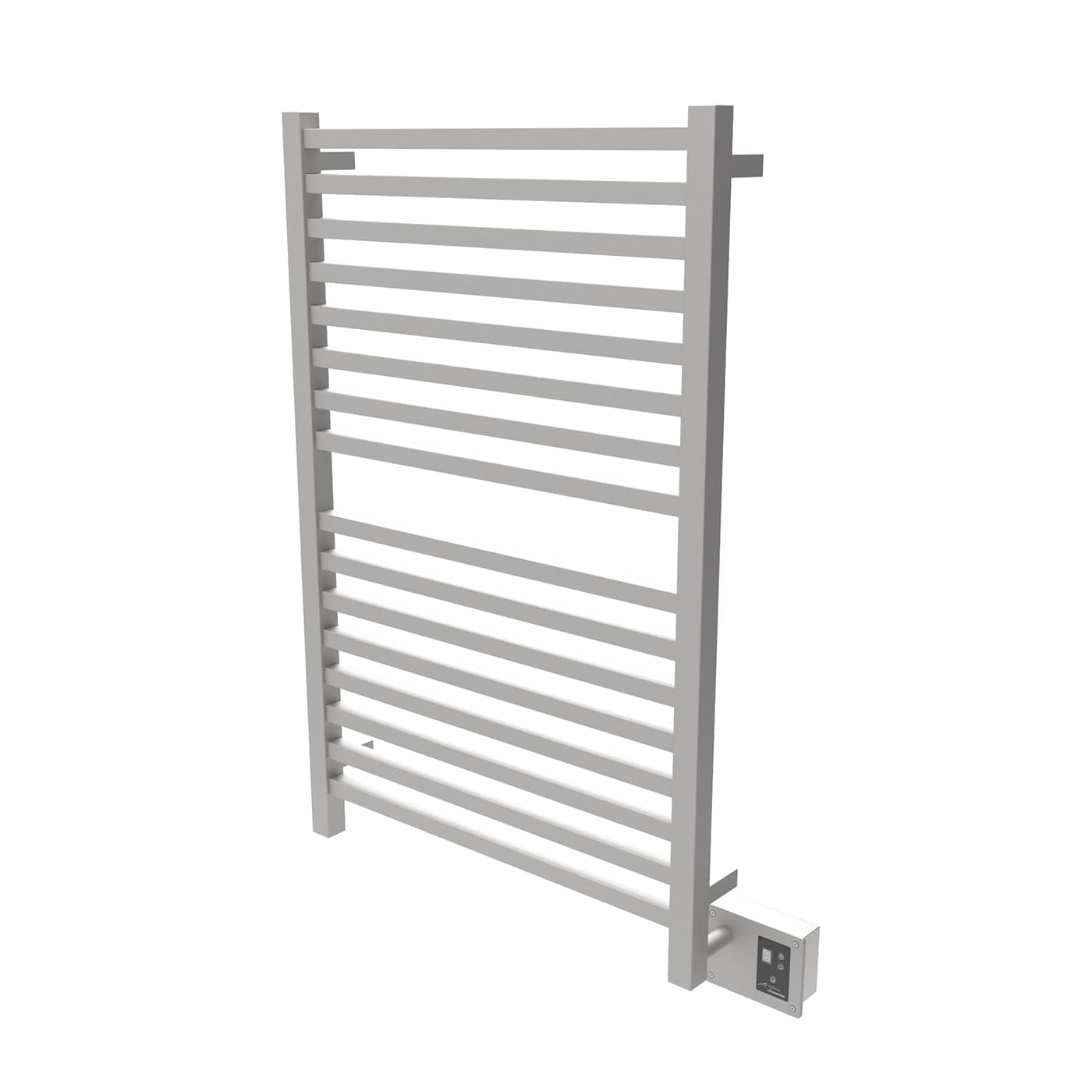Polished Nickel Modern Wall-Mounted Electric Towel Warmer