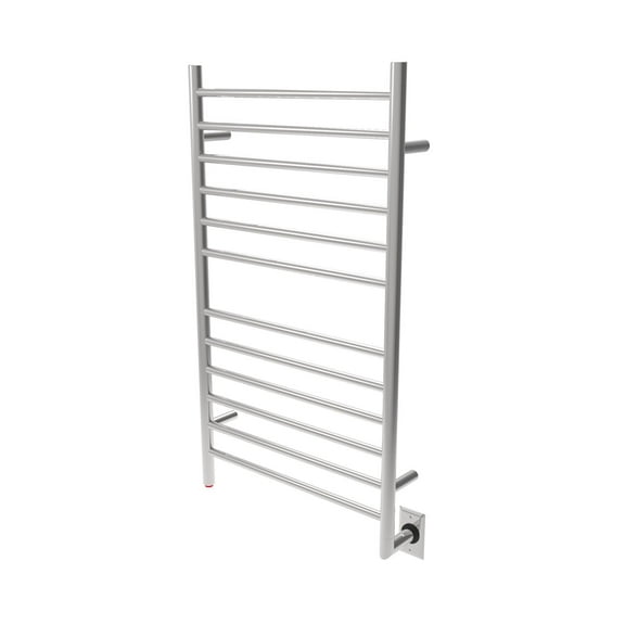 Amba RWHL-SP Radiant Straight Hardwired Wall Mounted Towel Warmer, Polished