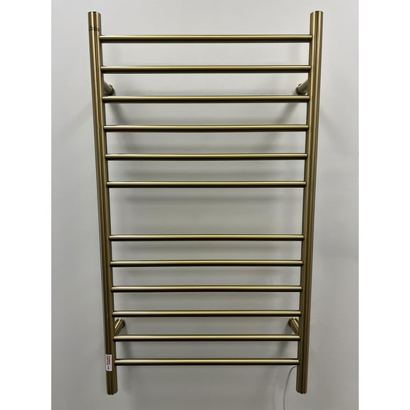 Amba Rwhl-S Radiant 23-5/8"W X 43"H 120 V Plug-In/Hardwired Stainless Steel Towel Warmer -
