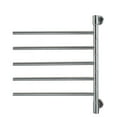 thumbnail image 1 of Amba Products 25.25" Stainless Steel Jack Model D005 Brushed 5 Bars Plug In Towel Warmer, 1 of 4