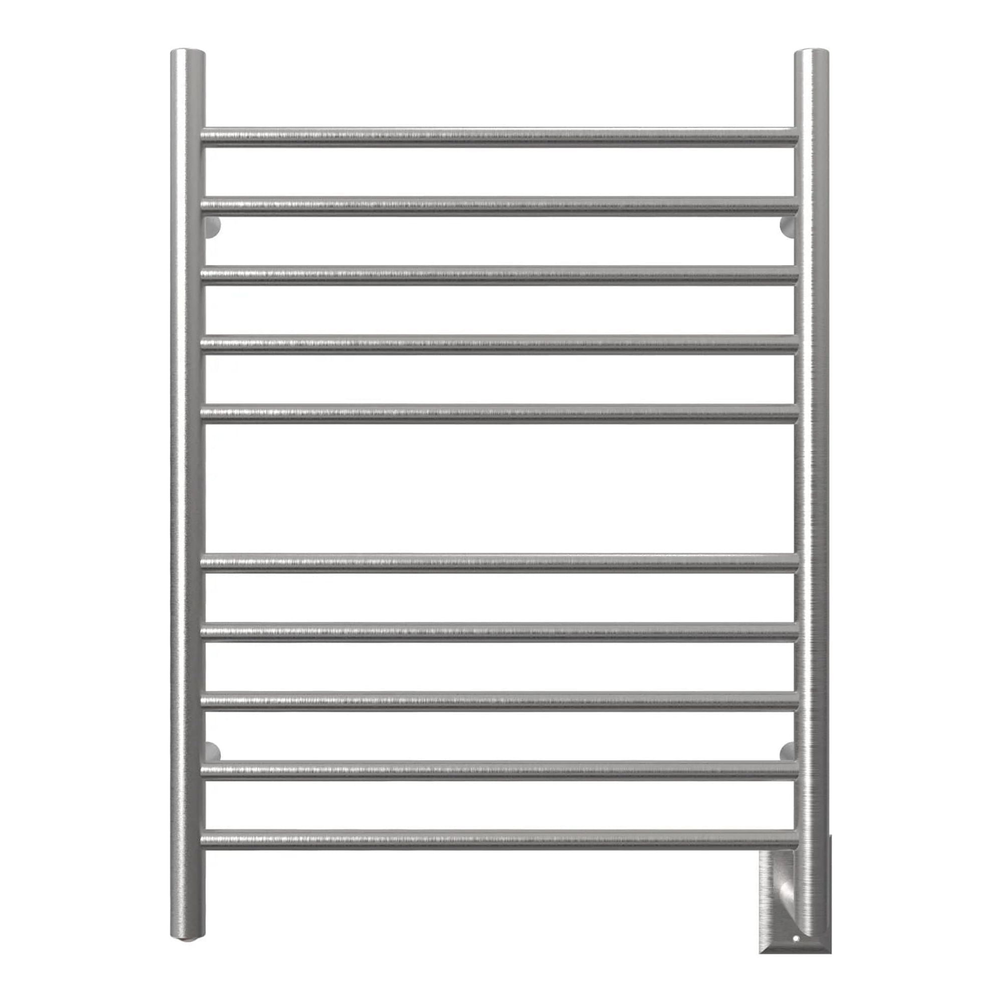 Polished Nickel 24.5" Wall Mounted Electric Towel Warmer