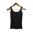 thumbnail image 1 of Ambar Women's Basic Plain Top With Thick Straps, Black,M - US, 1 of 2