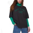 thumbnail image 1 of Ambar Women's St Tropez Printed Tshirt, Grey \ Green,M - US, 1 of 3