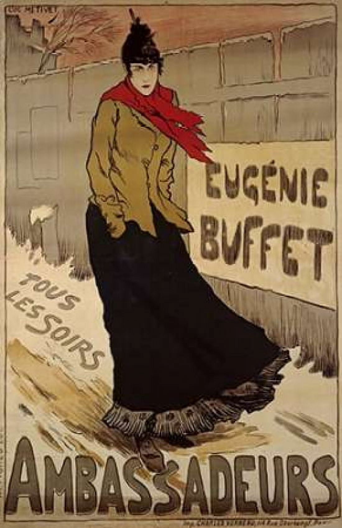 Ambassadeurs Eugenie Buffet Canvas Art - Luc Metivet (12 x 18)