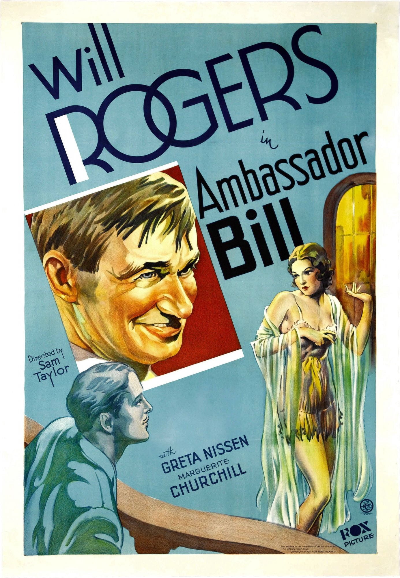 Ambassador Bill Canvas Art - (11 x 17)