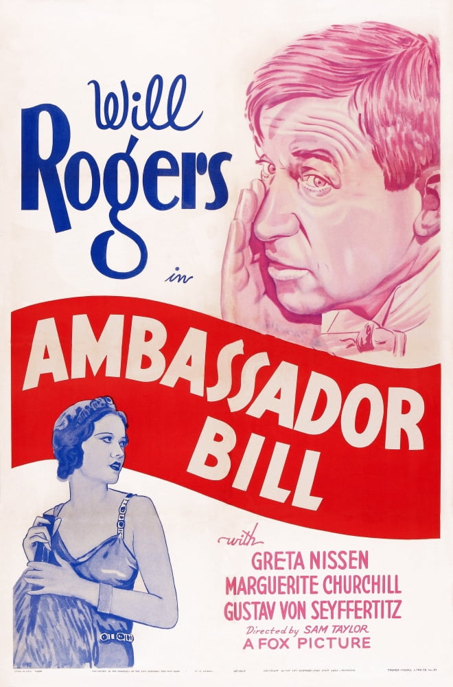 Ambassador Bill U Canvas Art - (24 x 36)