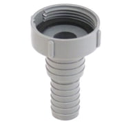 Ambassador Marine S00-0020-PL-R Straight Hose Barb Adapter 1 1/4"-F Thread to 3/4" & 1" Hose Barb