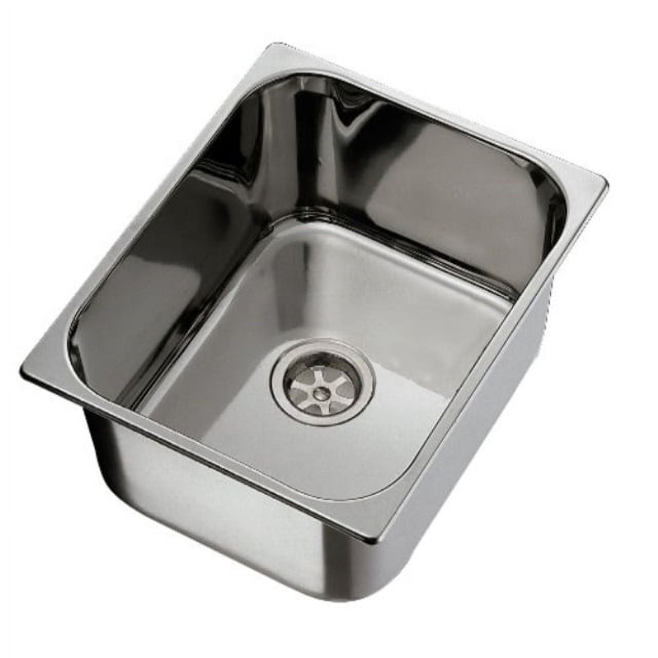Ambassador Marine Brushed Stainless Steel Rectangle Sink