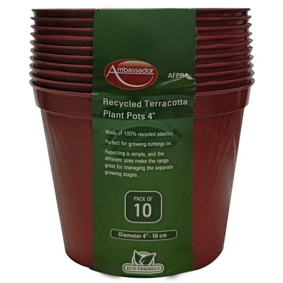 Ambassador Terracotta Plant Pot (Pack of 10)