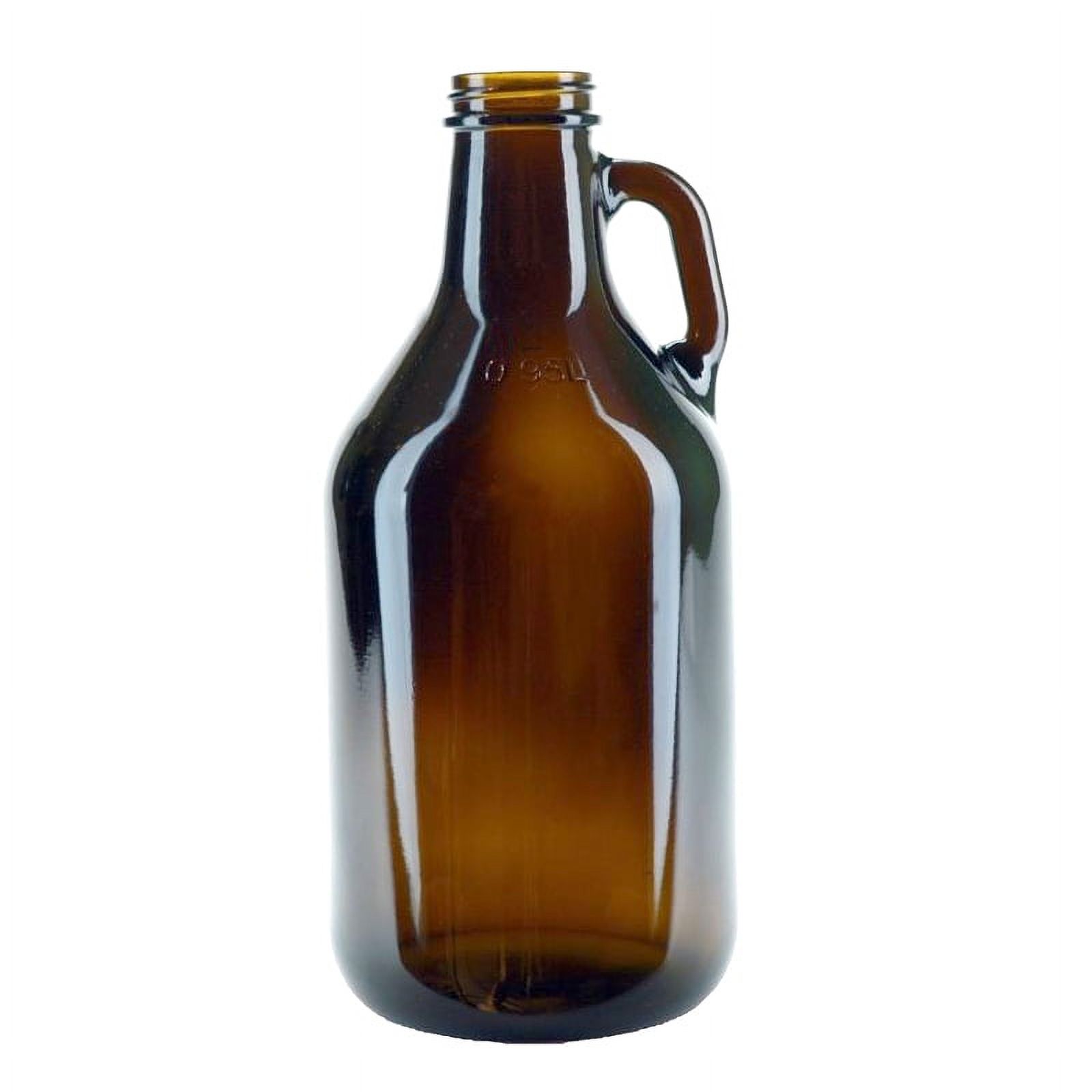 Amber 1/4 Gallon Glass Jug