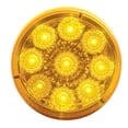 thumbnail image 1 of Amber 2" Round 9 LED Trailer Marker Clearance Light Kit / Grommet / Wire Plug, 1 of 3