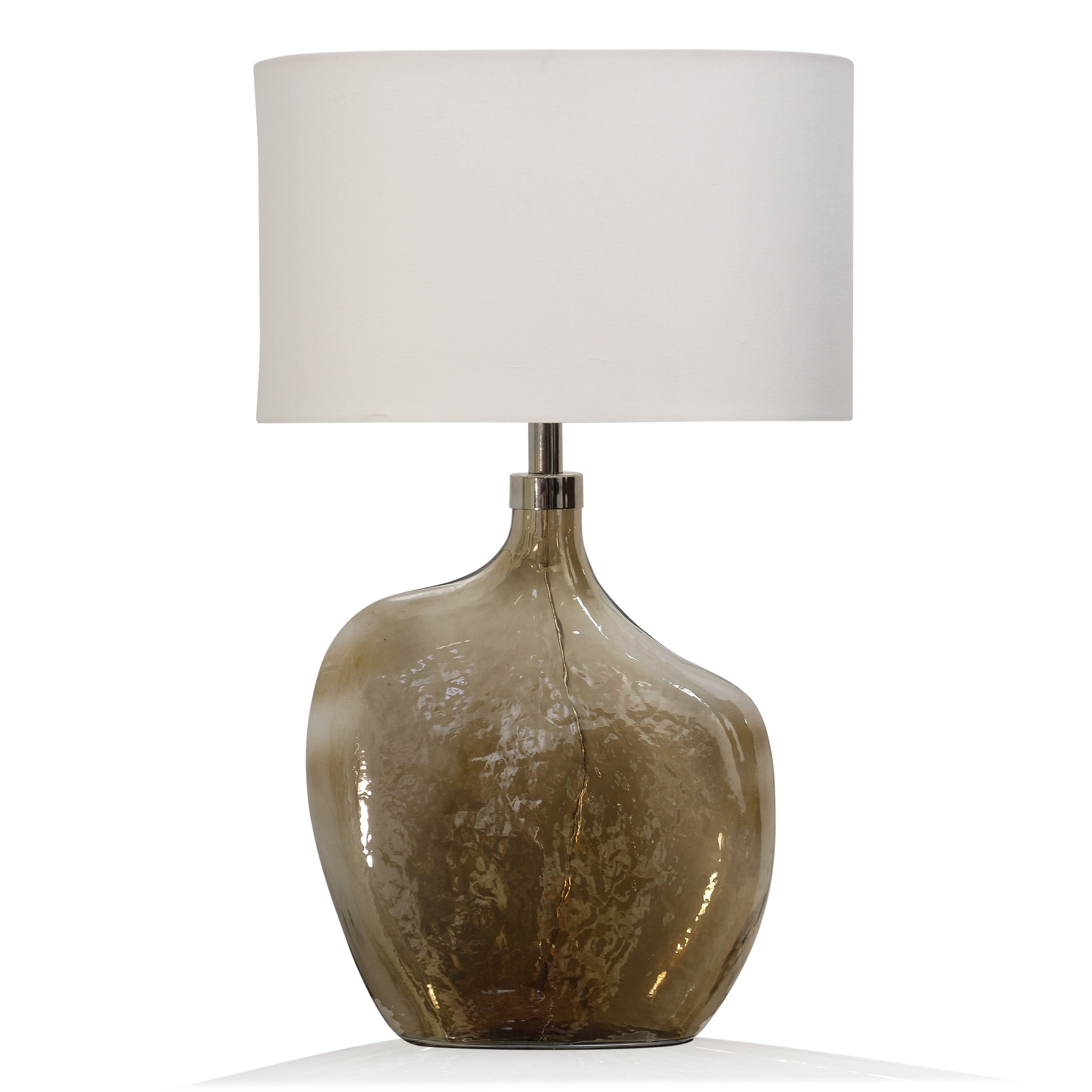 Round glass hotsell lamp base