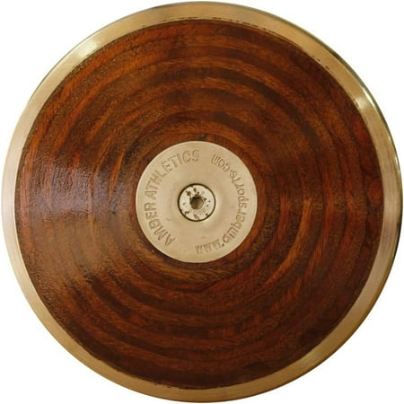 Amber Athletic Gear Amazer Discus IAAF Certified Official Track & Field Throwing Discus 70% Rim Weight
