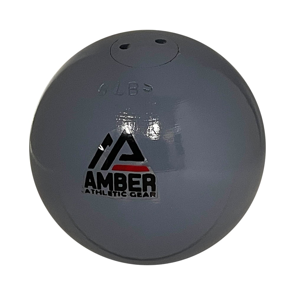 Amber Athletic Gear Economy Turned Iron Shot Put 6lb Grey