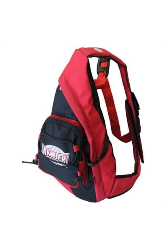 Amber Fight Gear Ultimate Boxing Sling Gym Bag - Durable Nylon Construction, Padded Strap, Spacious Compartments - Ideal for Gym, Travel, and More, Adult Size