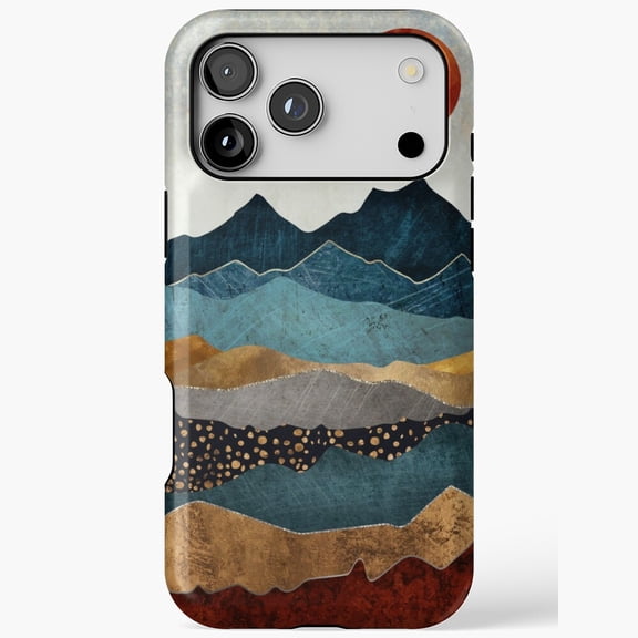 Amber Dusk Warm Sunset Minimal Gradient Ombre Aesthetic Case for iPhone 11 12 13 14 15 16 17 Pro Max