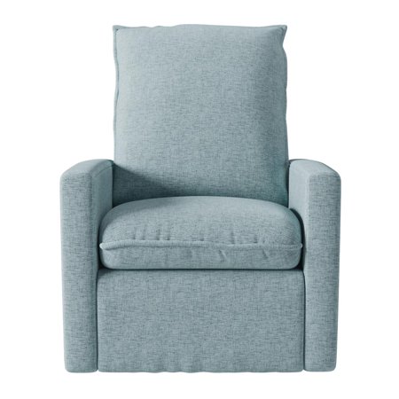 Amber & Emily Lily Upholstered Swivel Glider Recliner Chair