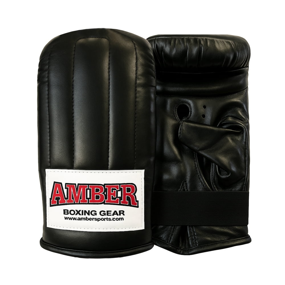 Amber Extreme Boxing Bag Gloves in Black Size: Small