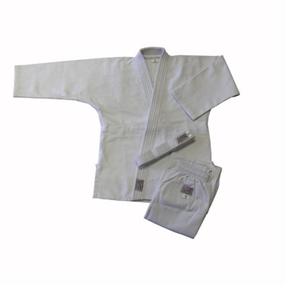 Amber Fight Gear White Judo Uniform Size 5