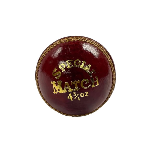 Amber Fight Gear Leather Cricket Ball Professional-Grade, Durable, Ideal for High-Scoring Matches, 1