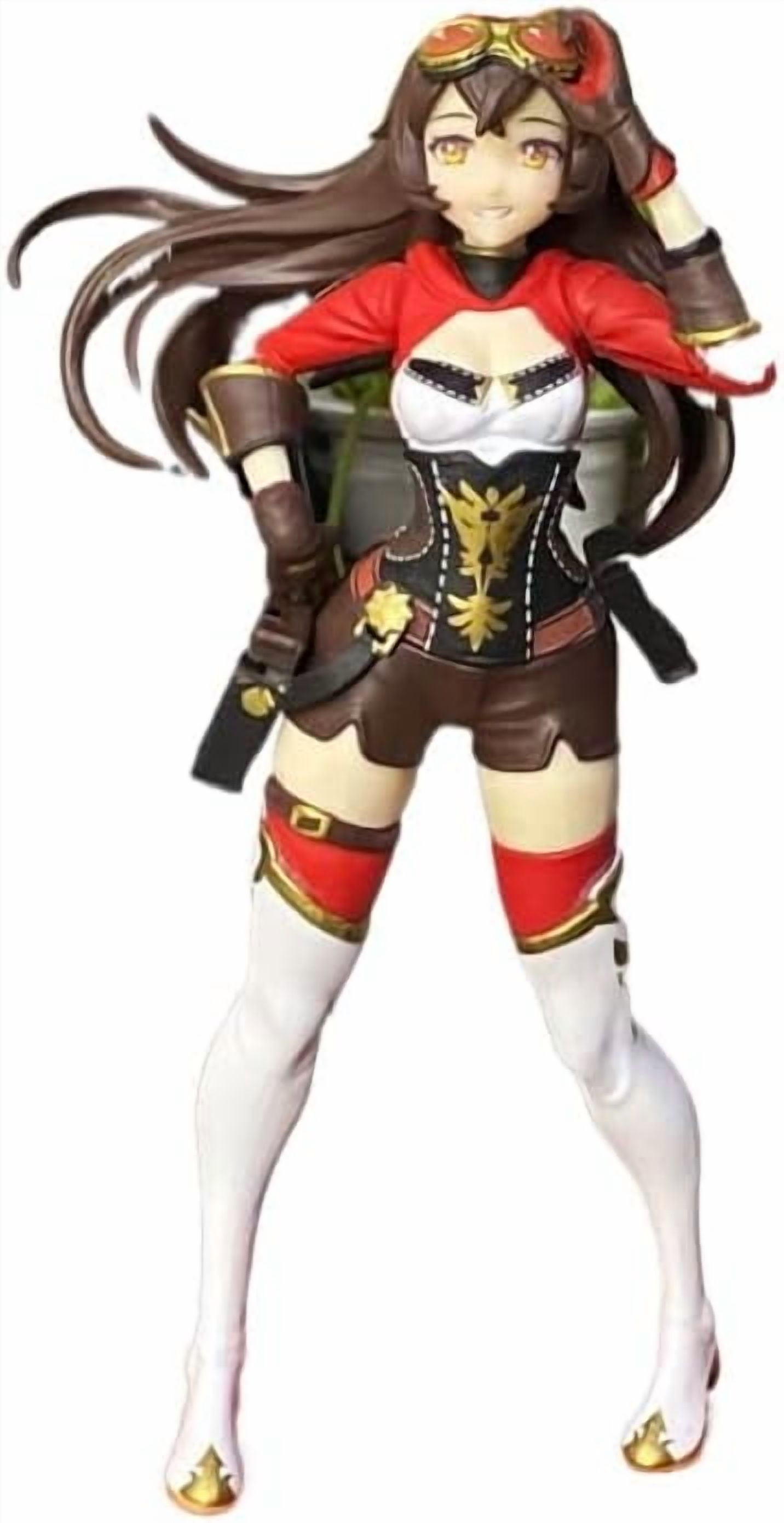 Amber Figure Flight Suit Amber Anime Figures 23cm/9.1inch Anime Character Collection Decor Statue Model Desktop Decoration Ornament Gifts