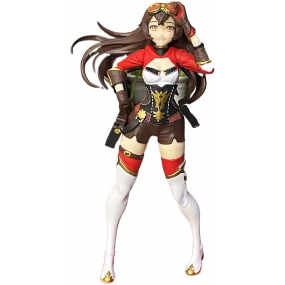 Amber Figure Flight Suit Amber Anime Figures 23cm/9.1inch Anime Character Collection Decor Statue Model Desktop Decoration Ornament Gifts