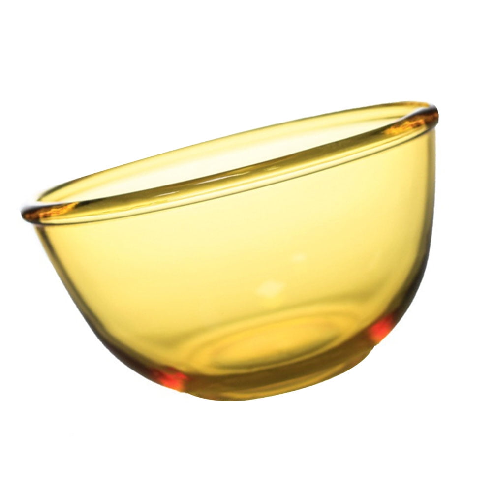 Amber Glass Bowl Mixing Bowls Egg Beating Bowl Large Glass Bowl Glass Fruit Bowl