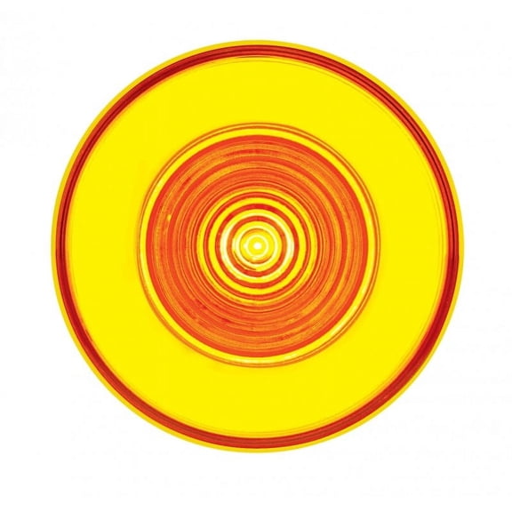 Amber Halo Glo 2.5" Round 9 LED Truck Trailer Marker Clearance Light Kit