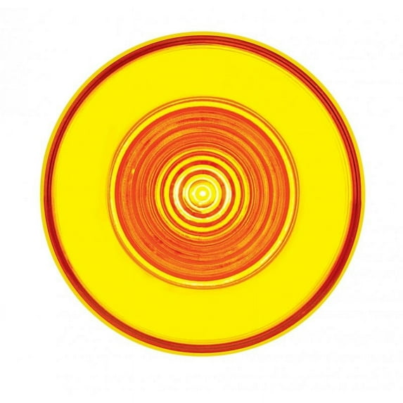 Amber Halo Glo 2.5" Round 9 LED Truck Trailer Marker Clearance Light Kit