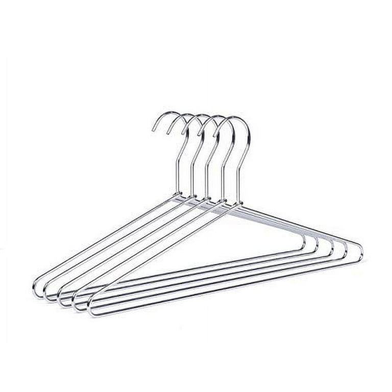 Amber Home Solid Wood Suit Coat Hangers 30 Pack, Smooth Retro