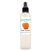 Amber Hydrosol - 8 fl oz - Clear Plastic Bottle w/ Black Spray Cap